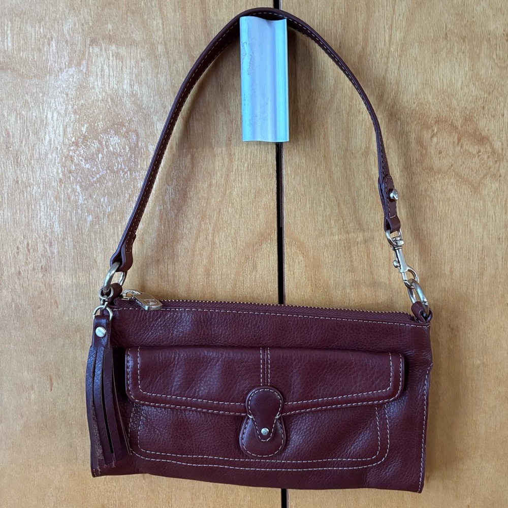 90s Vintage Liz Claiborne Leather Purse